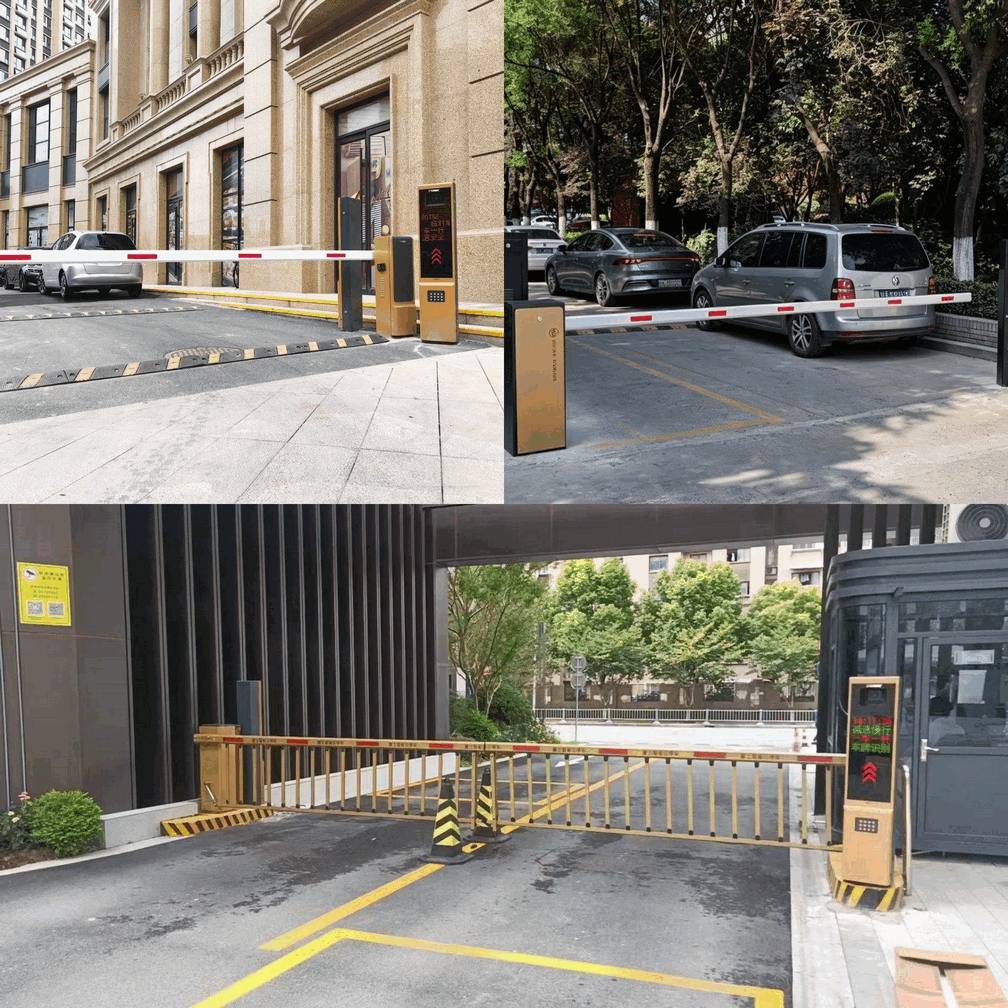 Commercial Security Boom Barrier Gate for Smart Parking Management - Intelligent Access Control Solution